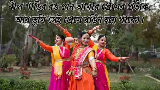 শাড়ি নিয়ে ক্যাপশন