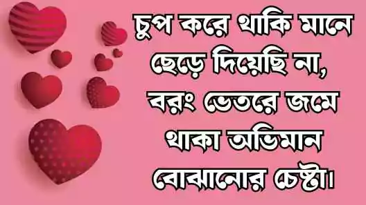 অভিমান নিয়ে ক্যাপশন