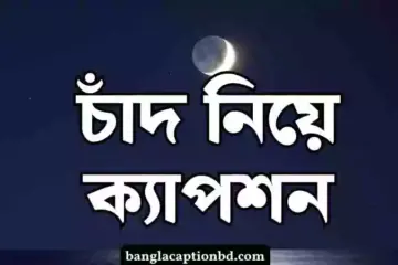 চাঁদ নিয়ে ক্যাপশন