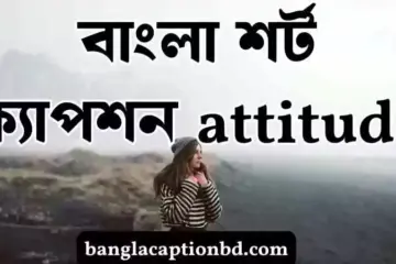 বাংলা শর্ট ক্যাপশন attitude
