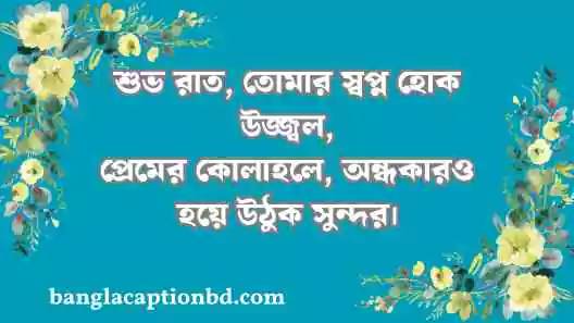 রাত নিয়ে ক্যাপশন